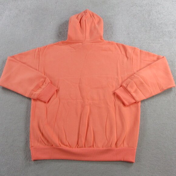 COMFRT Hoodie Adult Large Coral Orange Fleece Signature Sweatshirt Limited Ed - Picture 5 of 11
